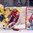 MINSK, BELARUS - MAY 13: Sweden's Gustav Nyquist #41 stickhandles the puck out from behind the net with Norway's Mats Trygg #23 chasing during preliminary round action at the 2014 IIHF Ice Hockey World Championship. (Photo by Richard Wolowicz/HHOF-IIHF Images)

